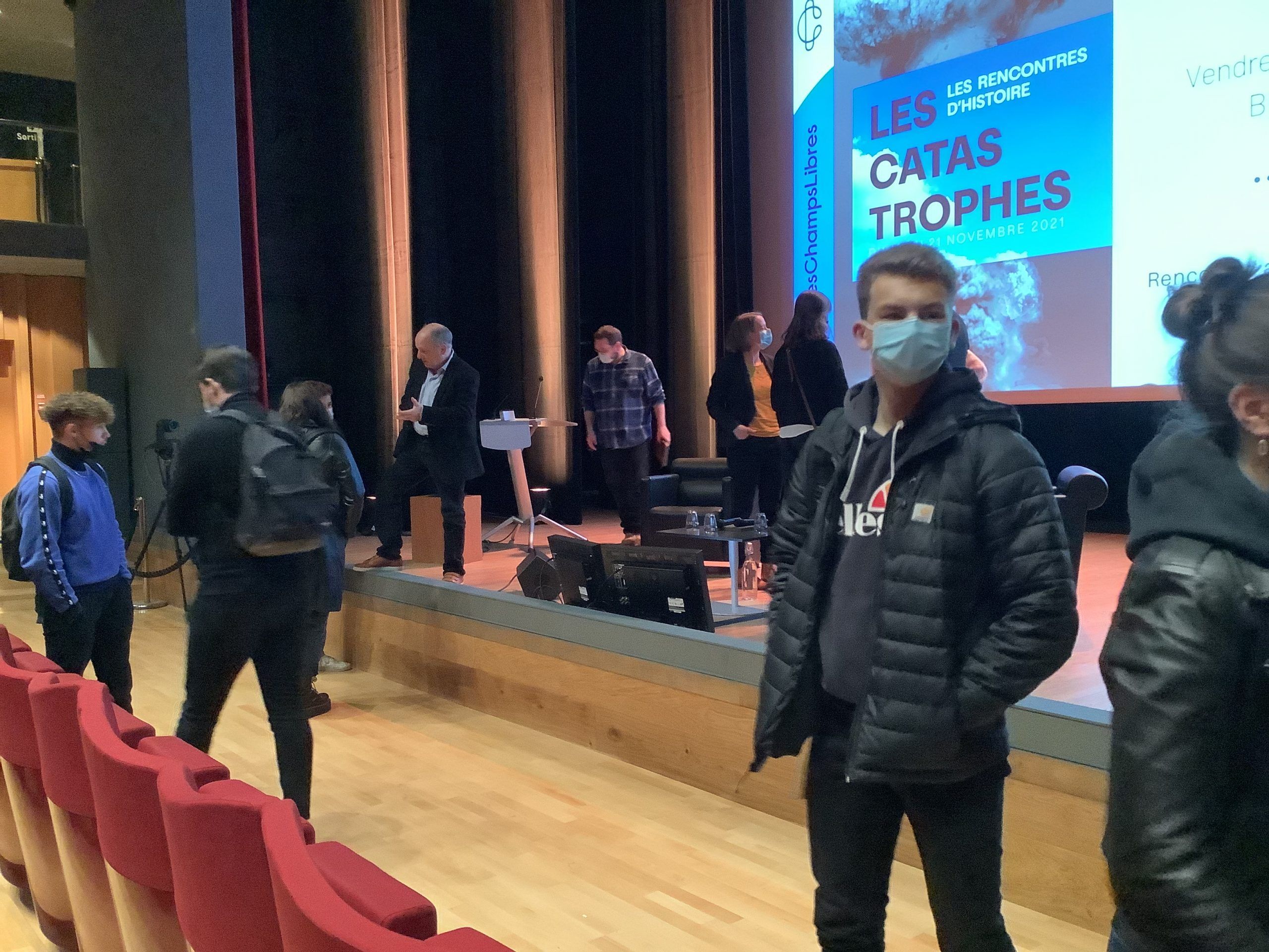 Conférence aux Champs Libres pour les Terminales Saint Vincent Providence